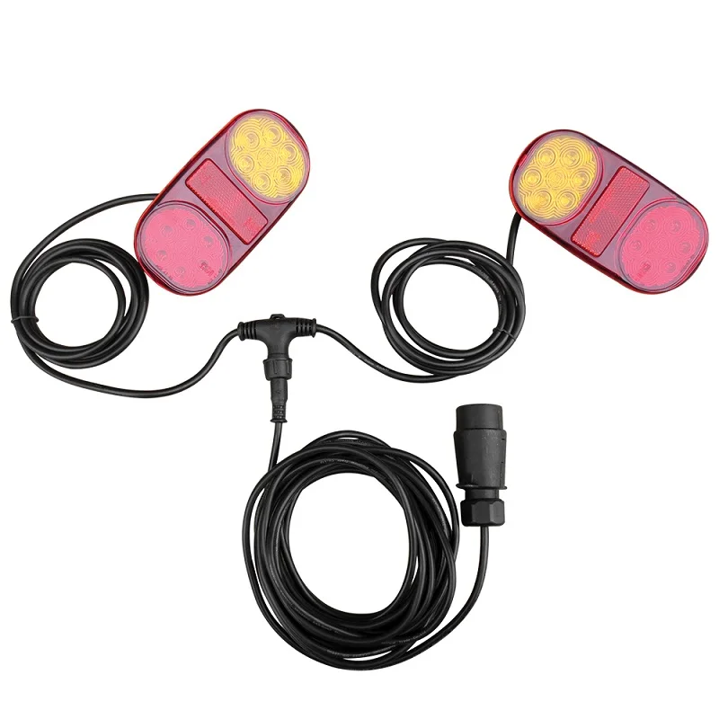 12V LED trailer tail lights lamp kit trailer lights cable trailer parts waterproof  ADR APPROVAL