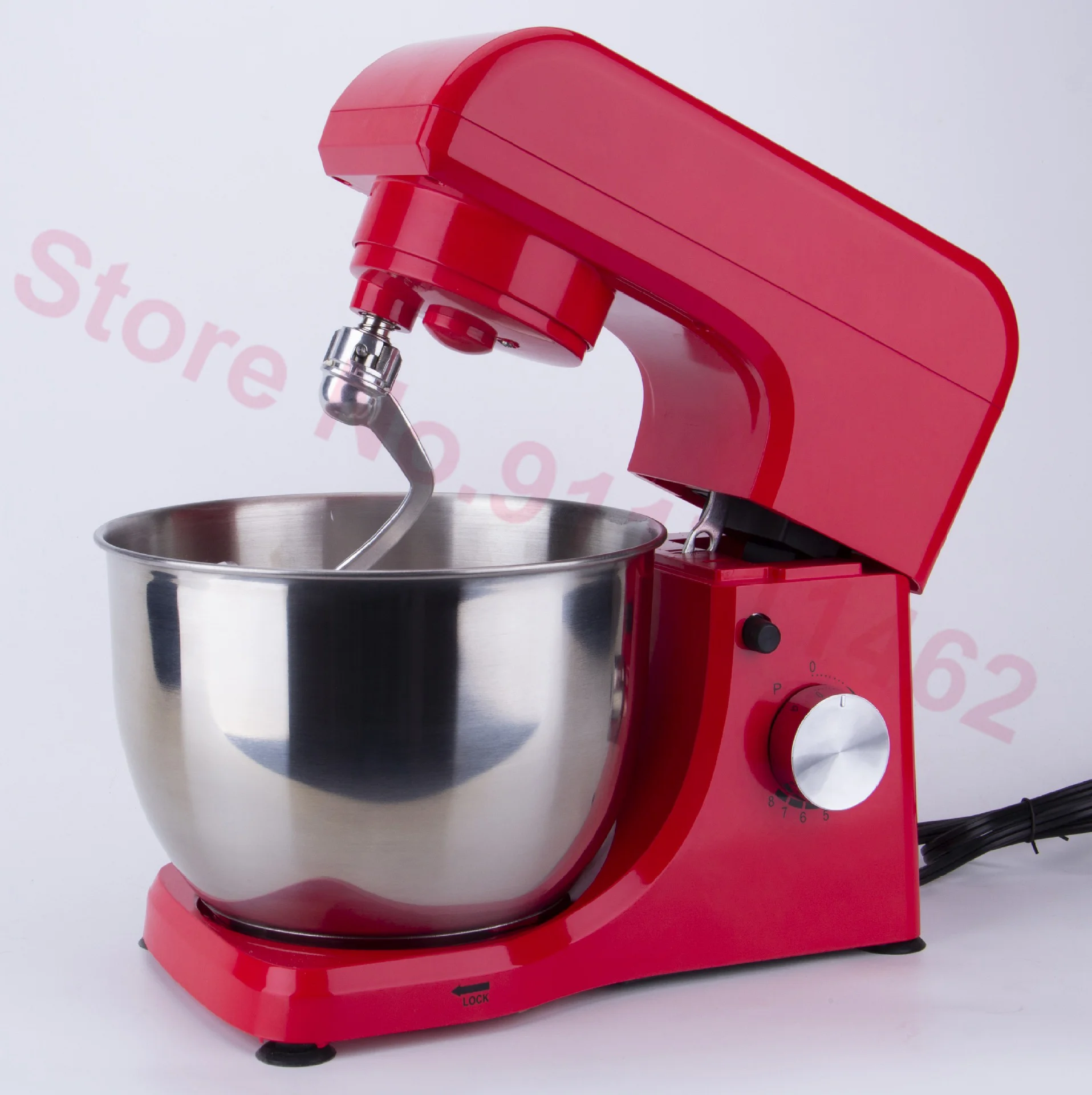 220V/110V Kitchen Food Stand Mixer Professional Blender Cream Whisk Cake Dough Mixers With Bowl Chef Machine