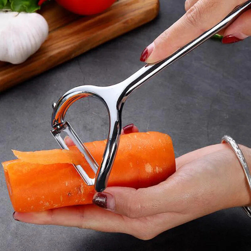 Vegetable Fruit Peeler Stainless Steel Super Sharp Potato Peeler Kitchen Gadget Dishwasher Safety Kitchen Accessories Spiralizer image 2
