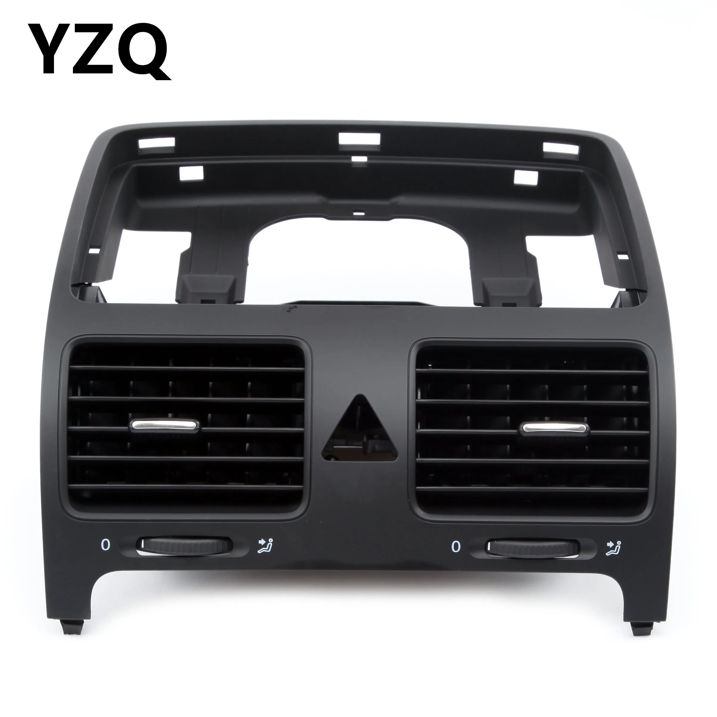 

1K0819728H Front Black Central Air Outlet Vent Assembly Without Hole For Volkswagen Golf MK5 GTI Rabbit MKV Jetta 1K0 819 728 F