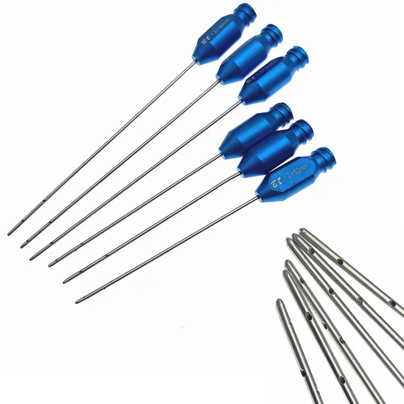 

Liposuction Cannula Liposuction Facial Injection Needles Infiltration Cannulas 6pcs