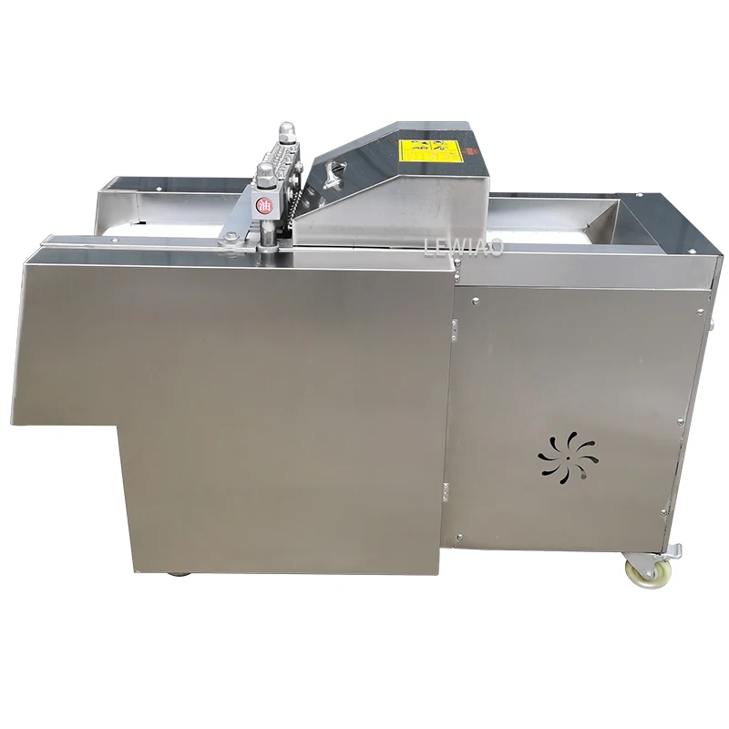 Mesin pemotong daging otomatis, mesin pemotong bongkah ayam payudara kubus