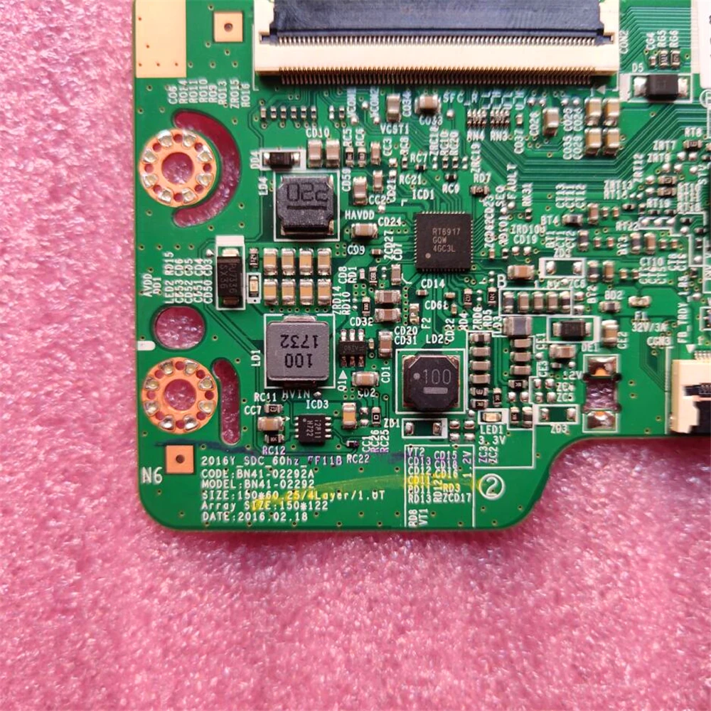 良いテストロジックボードカード un32m5300a T-CON ボード BN95-04014A BN41-02292A UE32M5500AKXXU UE32M5000AK un32m5300af 32F