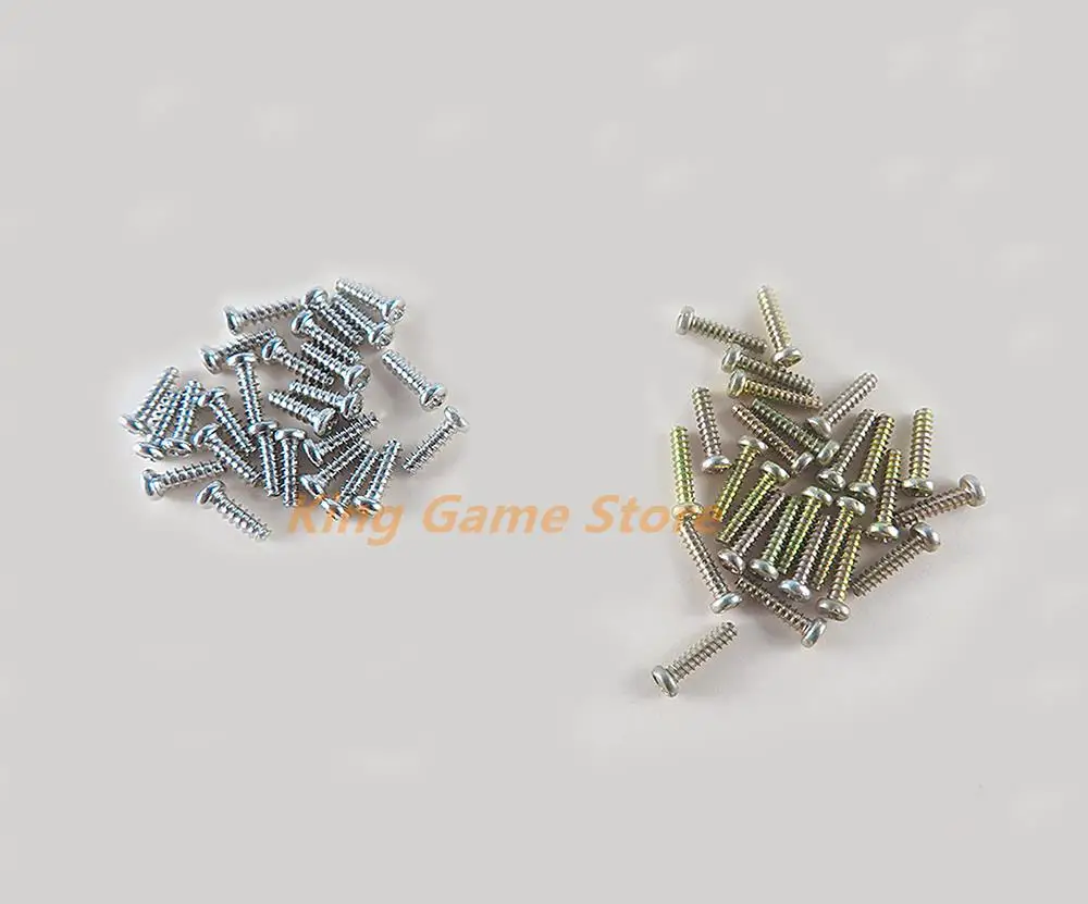 500pcs/lot For Gameboy + screws cross screws Y Tri Wing Screw Replacement For GB GBA GBC Game Console Shell Case Triangle Screws