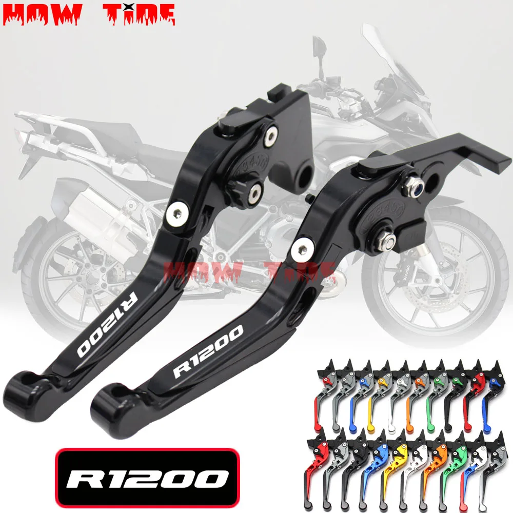 For BMW R1200GS ADVENTURE 1200 GS 2006-2013 Motorcycle Adjustable Folding Extendable Brake Clutch Lever