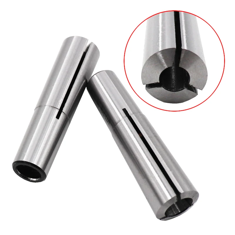 1Set Imperial Thread 3/8-16UNF MT2 Morse Tapper Collet Morse Penjepit Musim Semi Collet Presisi Alat untuk Penggilingan Mesin CNC