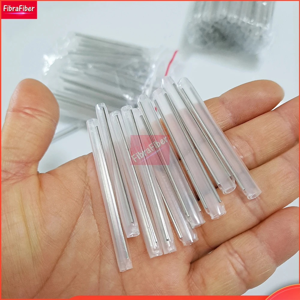 

1000pcs/lot Protection Epissure 45mm Smoove Fiber Optic Splice Protector Tubo bare Fiber Heat Shrink Tube Protector Sleeves