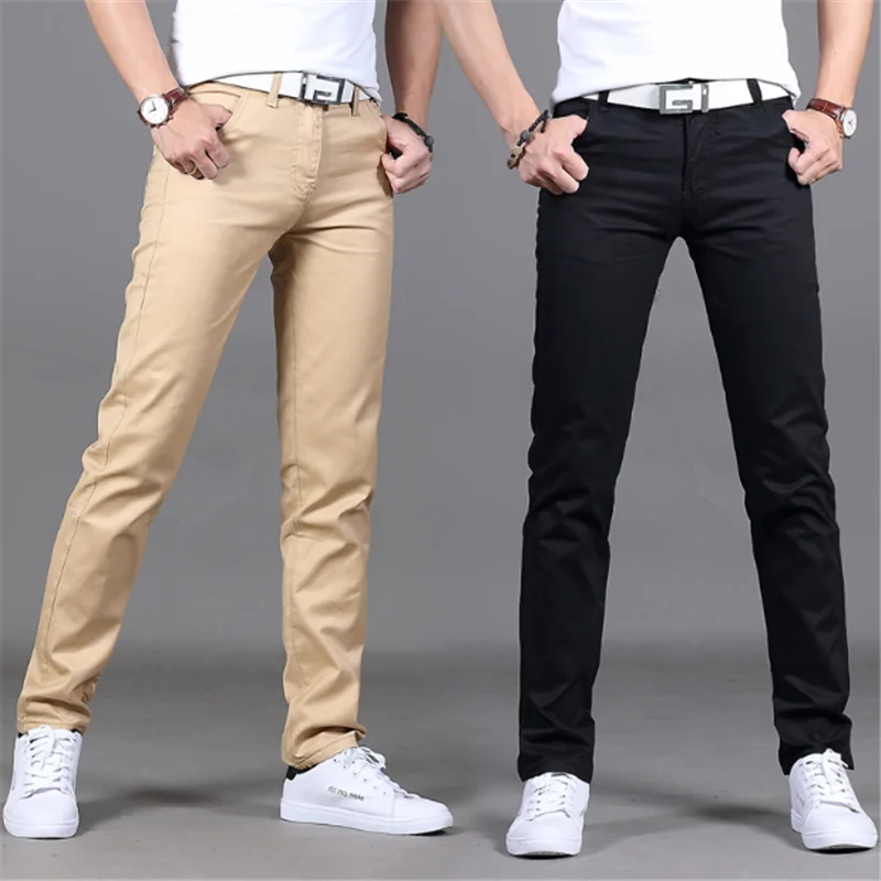 

Male casual pants 2022 New Fashion Trousers Hip Hop Drawstring Loose men Sweatpants Spring male trousers Big Size black Khaki