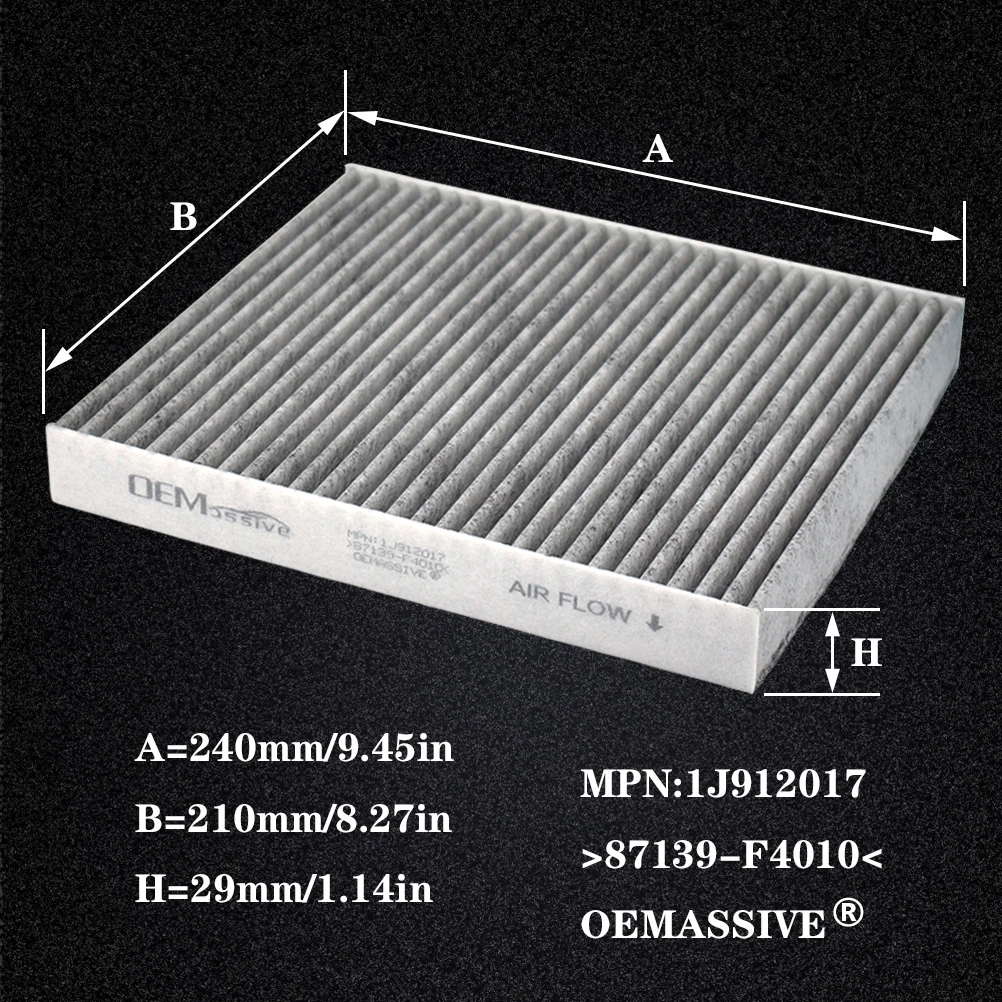 Car Accessories Pollen Cabin Air Conditioning Filter 87139-F4010 For Kia Sorento Prime 3 UM Toyota C-HR CHR 2016 2017 2018 2019