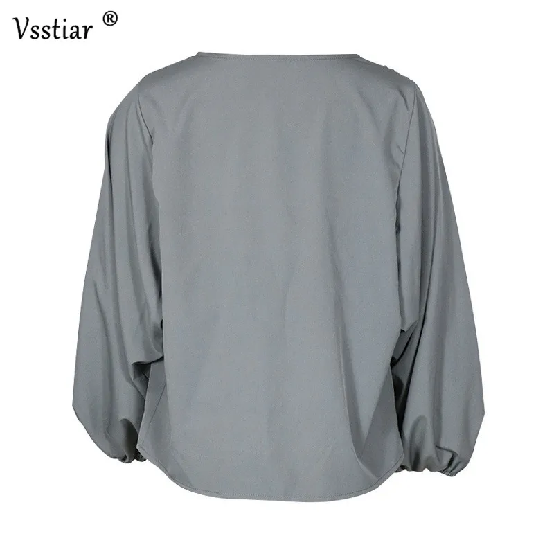 Lantern Sleeve Women Blouse Shirts 2020 New Fashion Club Casual Long Sleeve Loose Tops Autumn Winter Woman Blouses Street