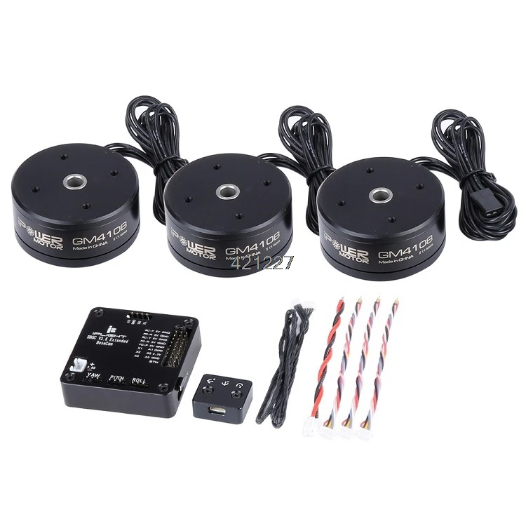 

Iflight Ipower AlexMos 32 BIT Extended BGC with GM4108H-120T GM4108 Brushless Motor Set For Aerial photography Instead GBM4108H