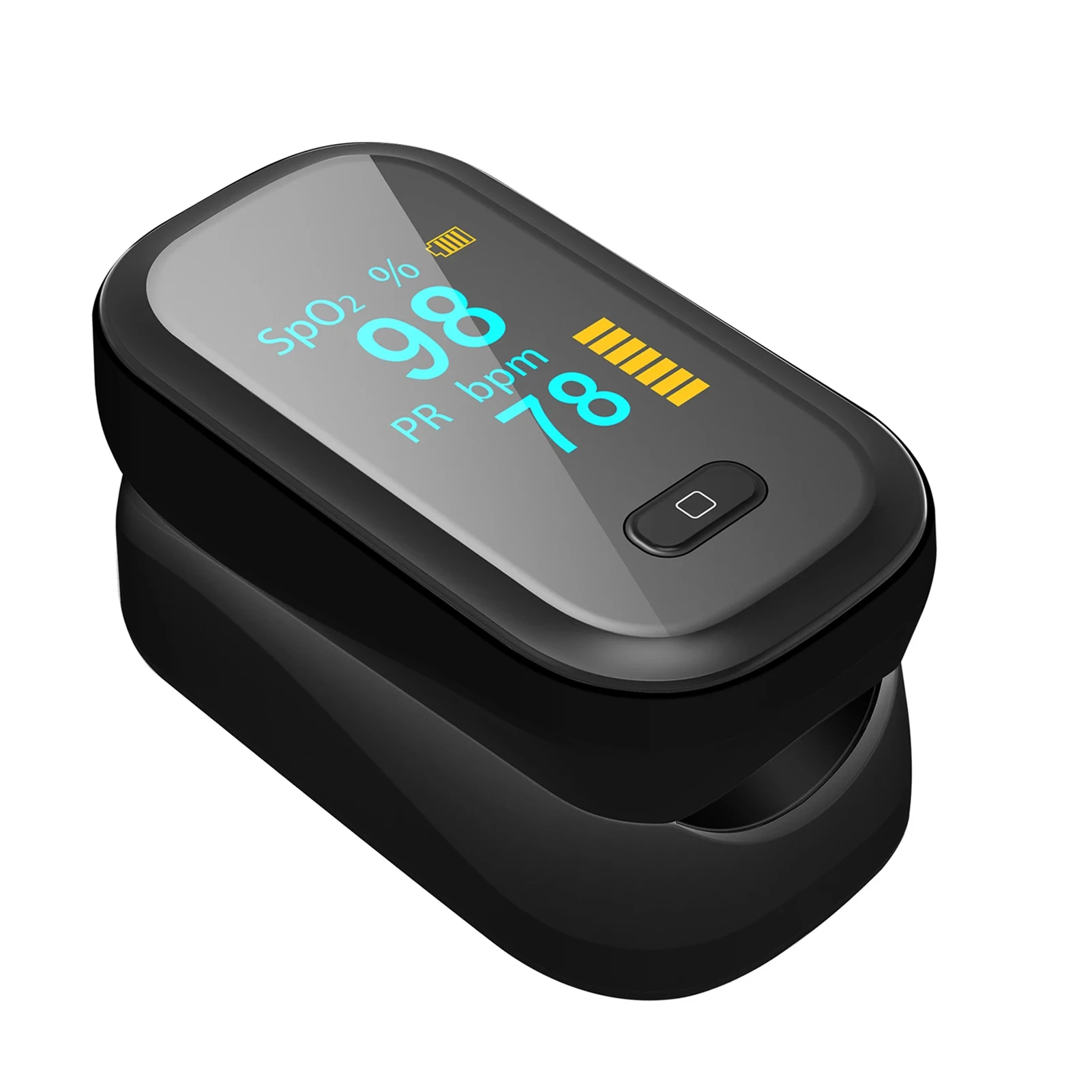 Finger Pulse Oximeter Blood Oxygen Saturation Meter Oxymeters Portable Digital Heart Rate Monitor Oximetro Oxymetre SPO2 Device