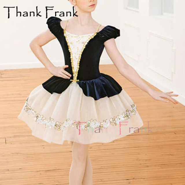 New Velvet Ballet Tutu Dress Girls Women Romantic Princess Ballerina Dresses Kids Professional Swan Lake Dance Costumes C622