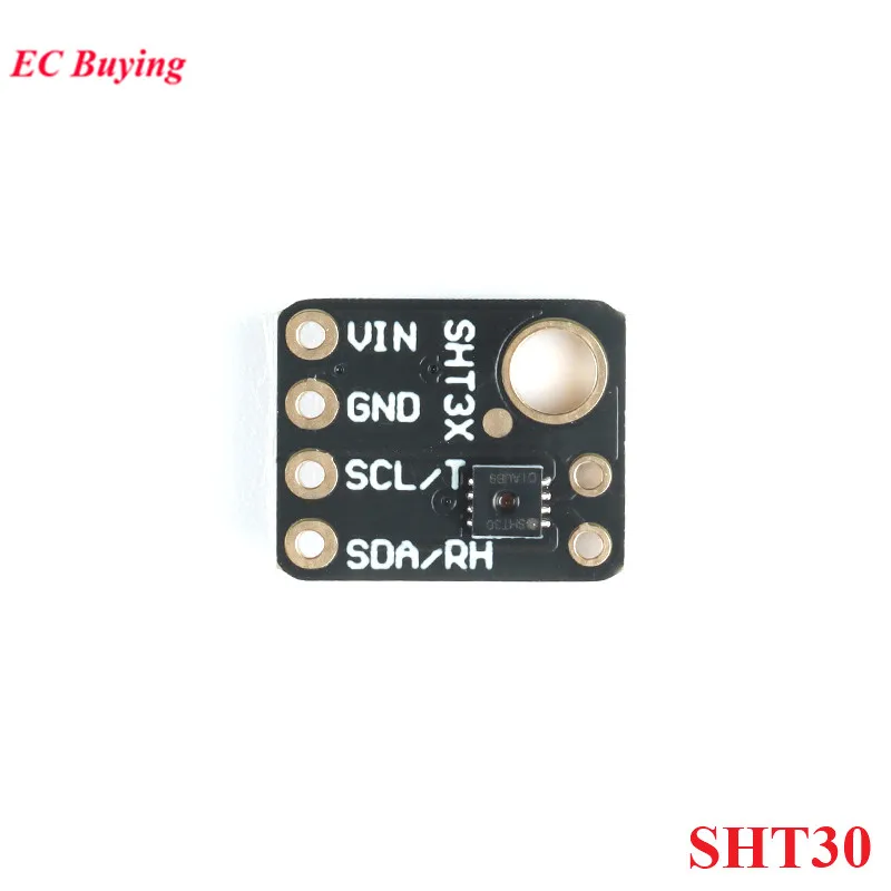 SHT30 Digital Temperature and Humidity Sensor Module GY-SHT30-D I2C IIC Interface Environmental Detection Smart Home For Arduino