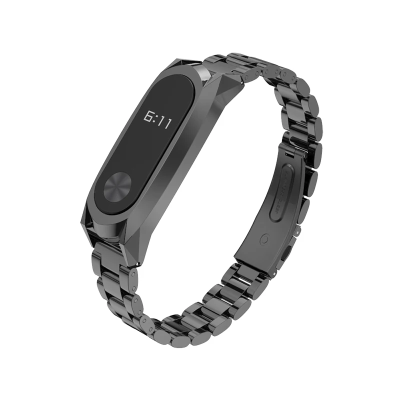 Voor Mi Band 2 Band Armband Voor Xiaomi Miband 2 Smart Horloges Metalen Bandjes Mi 2 Voor Xiomi Correas Opaska pulseira Horlogeband