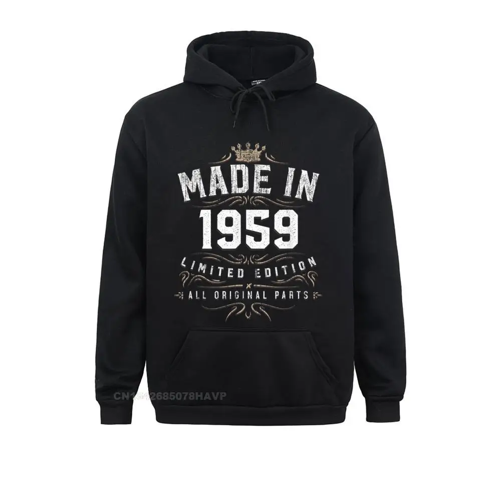 Normal 60th Birthday Hoodie Limited Edition Made In 1959 Art Sweatshirts Mother Day Hoodies Men Women New Design Sweatshirts