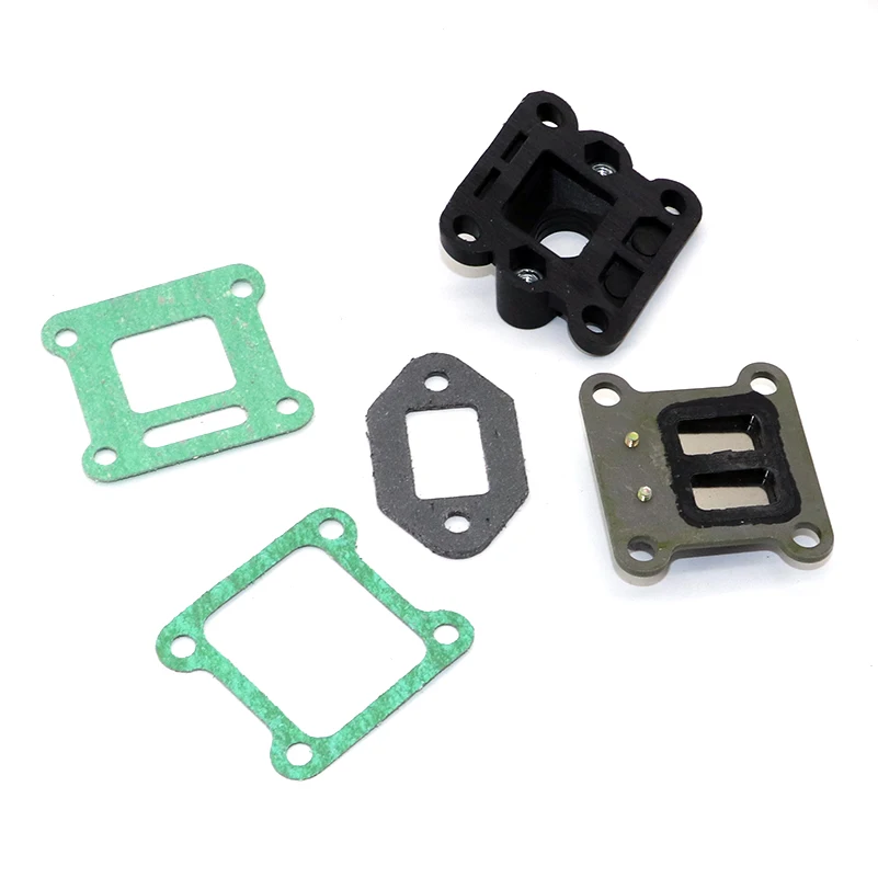 47cc 49cc Carburetor Reed Valve Inlet Intake Manifold Gaskets Kit For Pocket Bike Mini ATV Dirt bike Scooter Go Kart Motorcycle