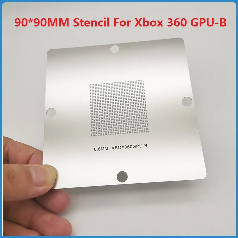 90*90MM Direct Heating BGA Chip Stencils For Xbox 360 GPU-B Gpu-b Planting Ball Reballing Repair Tools Brand New