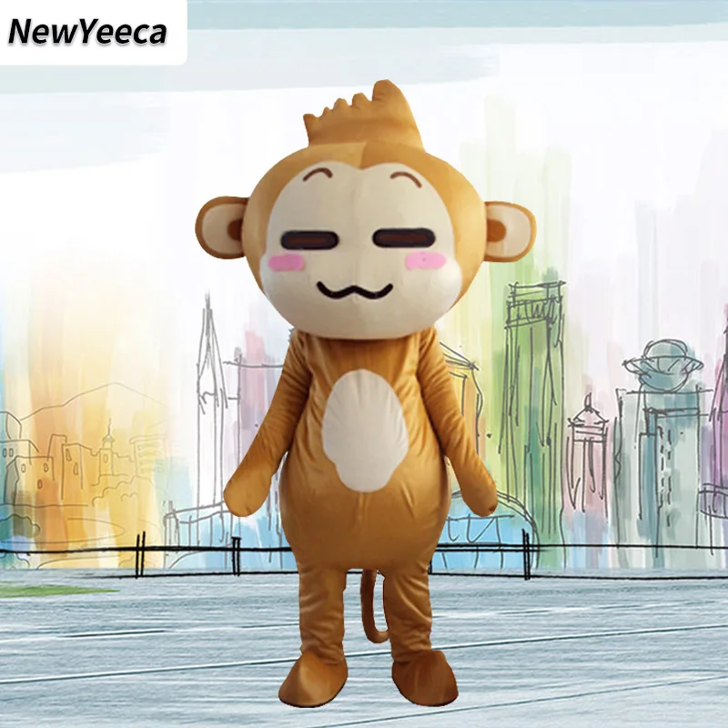 الغريبة YOYO CICI YoCi القرد عروسة كارتون التميمة تأثيري حلي Mascotte للكبار هالوين عيد الميلاد أداء الملابس #6