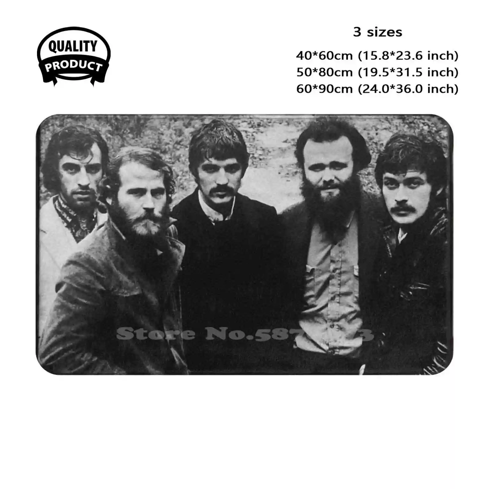 The Band - The Band Soft Cushion Home Carpet Door Mat Car Rug Creedence Clearwater Revival Bob Dylan Dr John Van Morrison