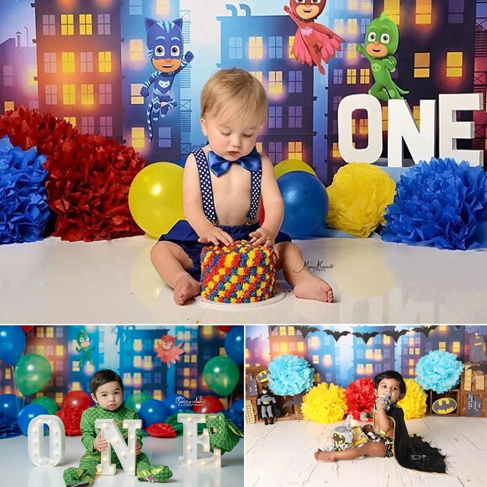 Newborn High-Rise Building Photography Background Children Portrait Photo Backdrop Baby Shower Decoration Props Banners Studio