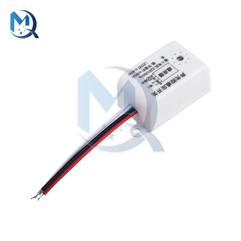 110V-220V Sound Stimme Sensor Schalter 50Hz 40W 4-draht Thyristor Sound Light Steuerung schalter Automatische Voice Control Sensor Detektor