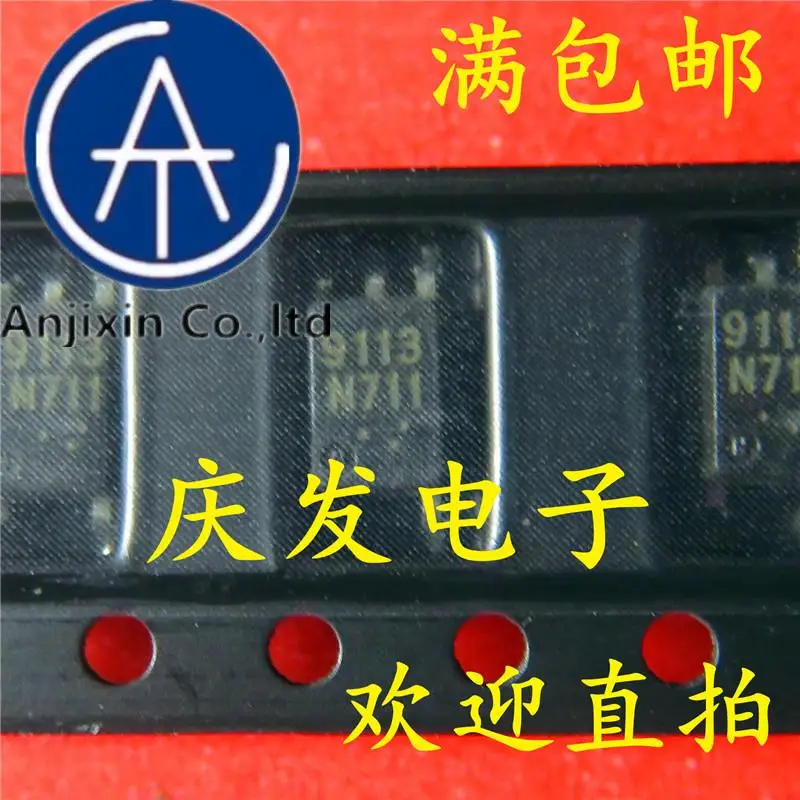 10 Chiếc 100% Orginal Mới Có Hàng PS9113-V-F3-A PS9113 9113 Optocoupler SOP5