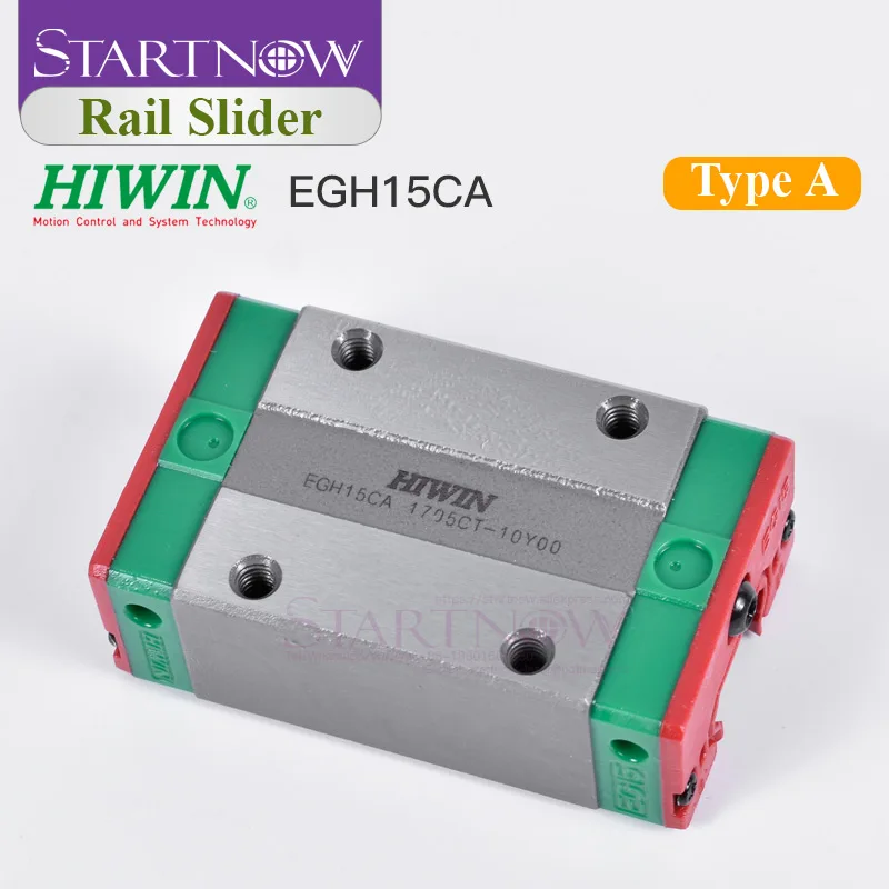 الأصلي تايوان HIWIN EGH15CA HGH20CA QEH20CA دليل خطي المنزلق كتلة ل نظام حركة النقل الإرشادية الخطية