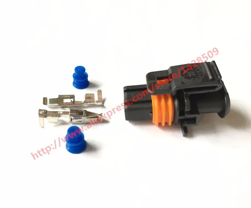 5 Sets Female 2 Pin Wire Auto Connector 1 928 403 137 1 928 404 072 For Bosch