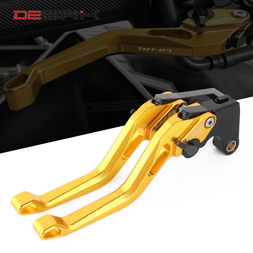 For YAMAHA MT-07 MT 07 MT07 2014 - 2019 2020 2021 2022 Motorcycle CNC Motorbike Handle Brakes Clutch Levers Accessories