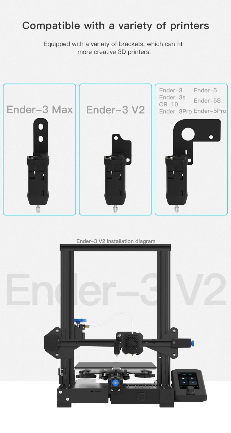 Imagem -04 - Crialidade Cr-touch Auto Nivelamento Kit Liquidação Silent Board Ender3 Ender5 Impressora Série 32 Bits 4.2.7