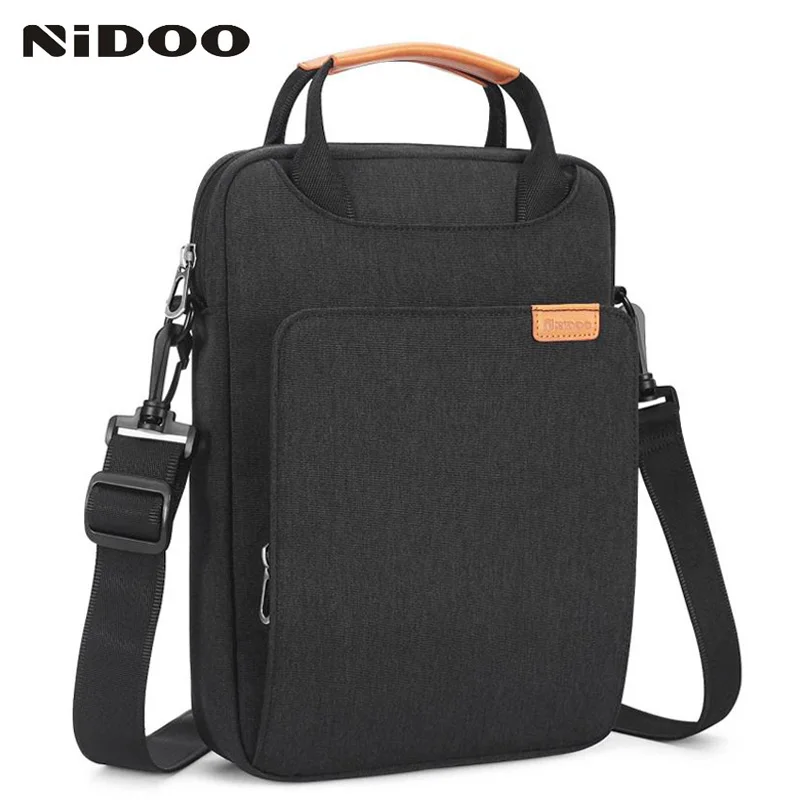 Torba na laptopa NIDOO dla MacBook Air Pro 13 M1 torba na ramię dla iPad Pro 12.9 wodoodporna torba na notebooka