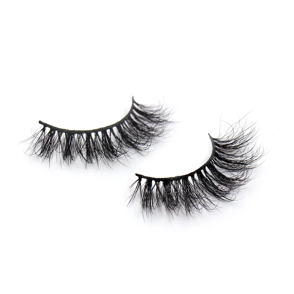 AMAOLASH Makeup 3D mink lashes Fluffy Natural Fake Eyelashes Volume Soft False Eyelash Reuse lightweight Wispy Eye Lashes D1