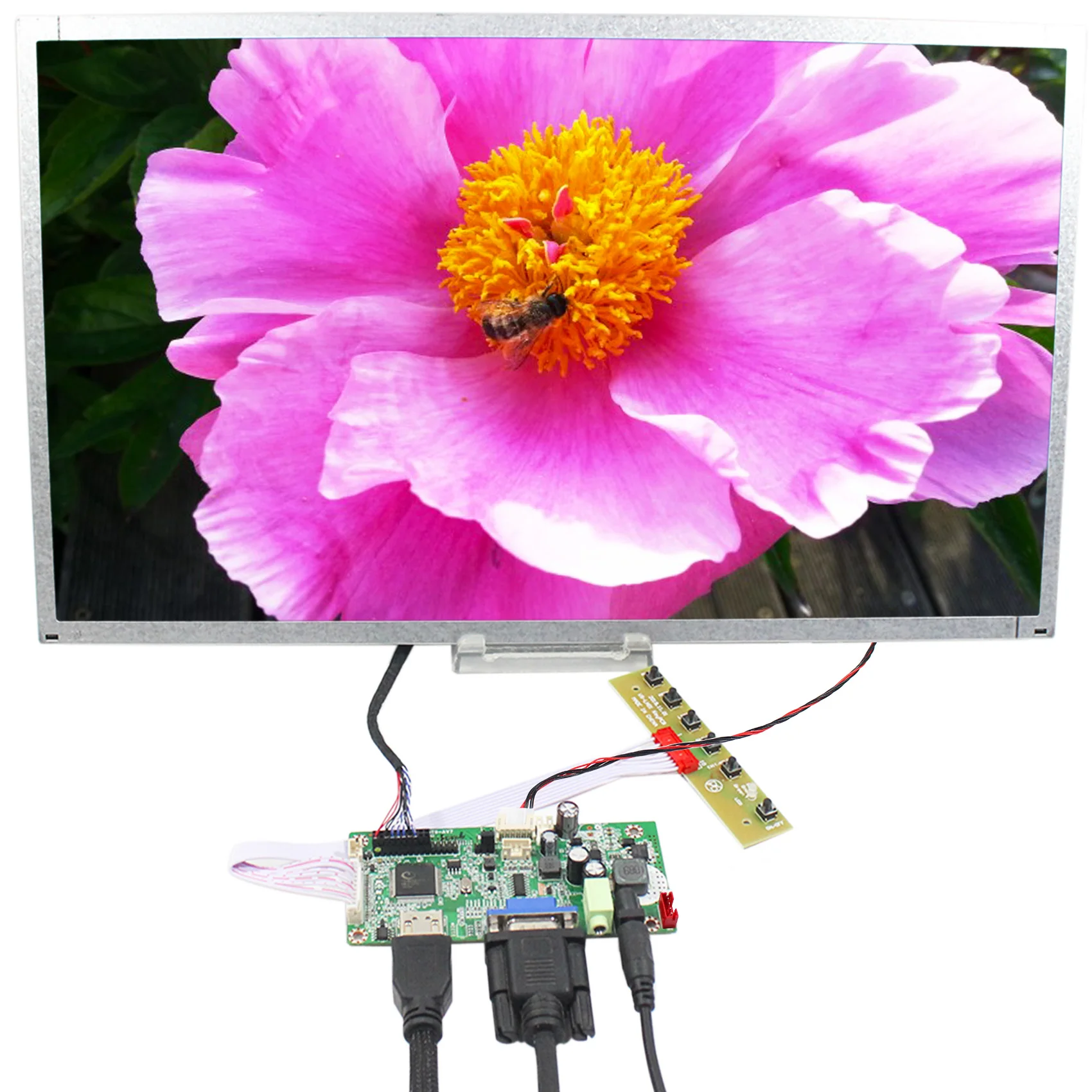 

HD MI VGA LCD Controller Board 18.5inch M185BGE L22 1366x768 LCD Screen