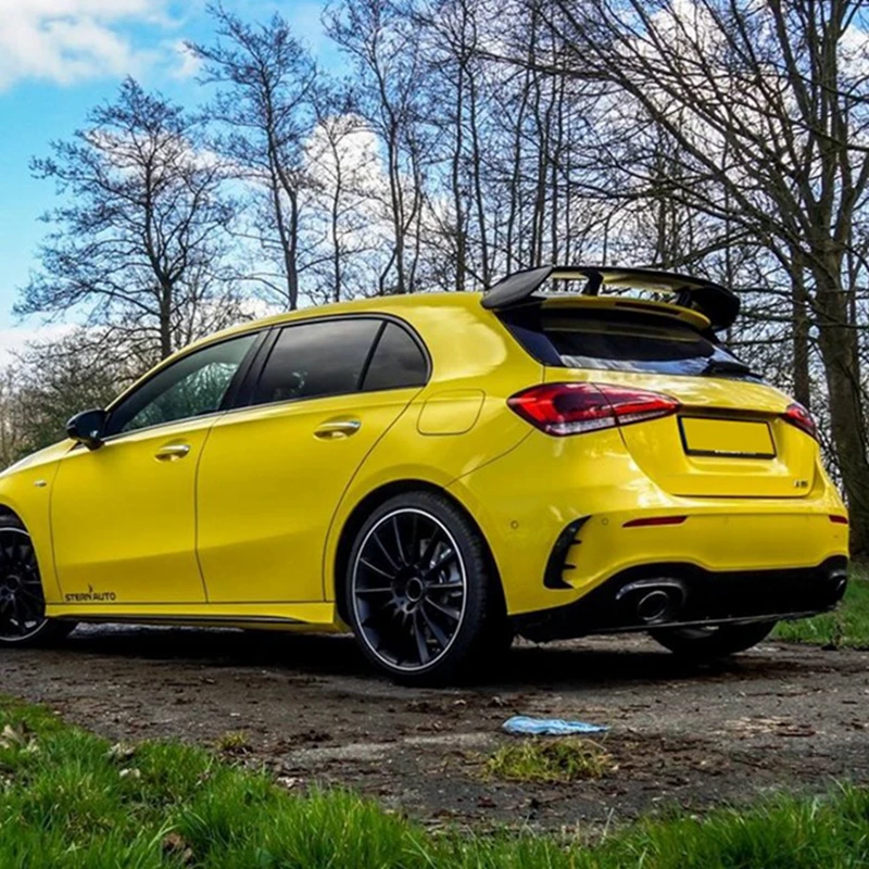 

Для Mercedes-Benz W177 хэтчбек A180 A200 A250 A260 и A45 AMG 2019 2020 черный задний спойлер из АБС-пластика