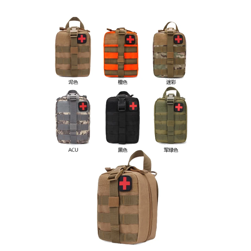 

Outdoor Tactical Military Medical Kit, First Aid Students, Sports Hunting Medical Kit, Mountaineering Purse