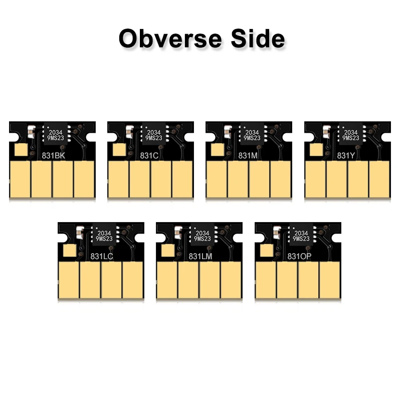 831 Ink Cartridge Chip For HP Latex 110 115 310 315 330 335 360 365 370 560 570 L360 L365 L330 Printer New Upgrade Chips