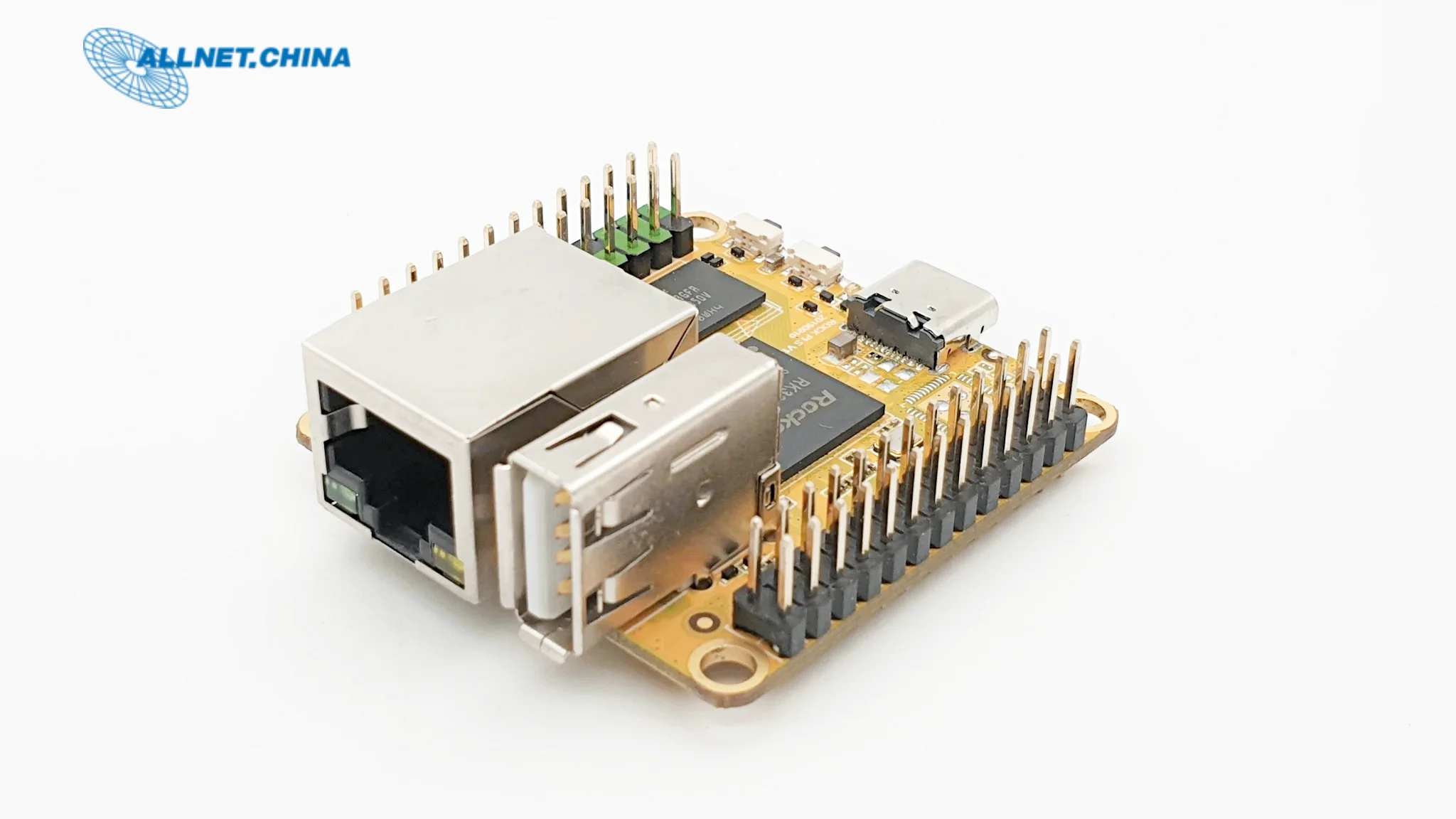 ROCK PI S RK3308 Quad-core A35 Development Board V1.3 Version Suitable for IoT Smart Speakers