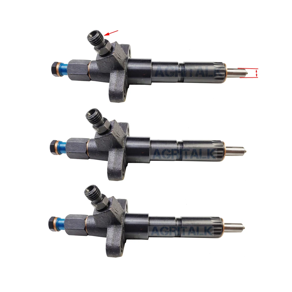 The set of fuel injectors for Jiangdong engine TY395IT / TY3100IT, part number: