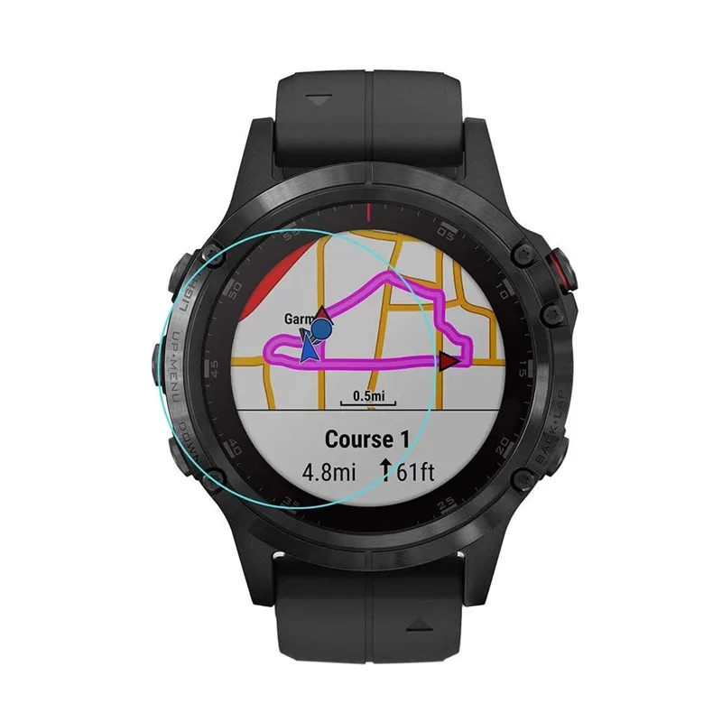 Protetor de tela cheia capa clara película protetora guarda para garmin fenix 3 3 hr relógio inteligente tpu hd ultra-fino filmes acessórios