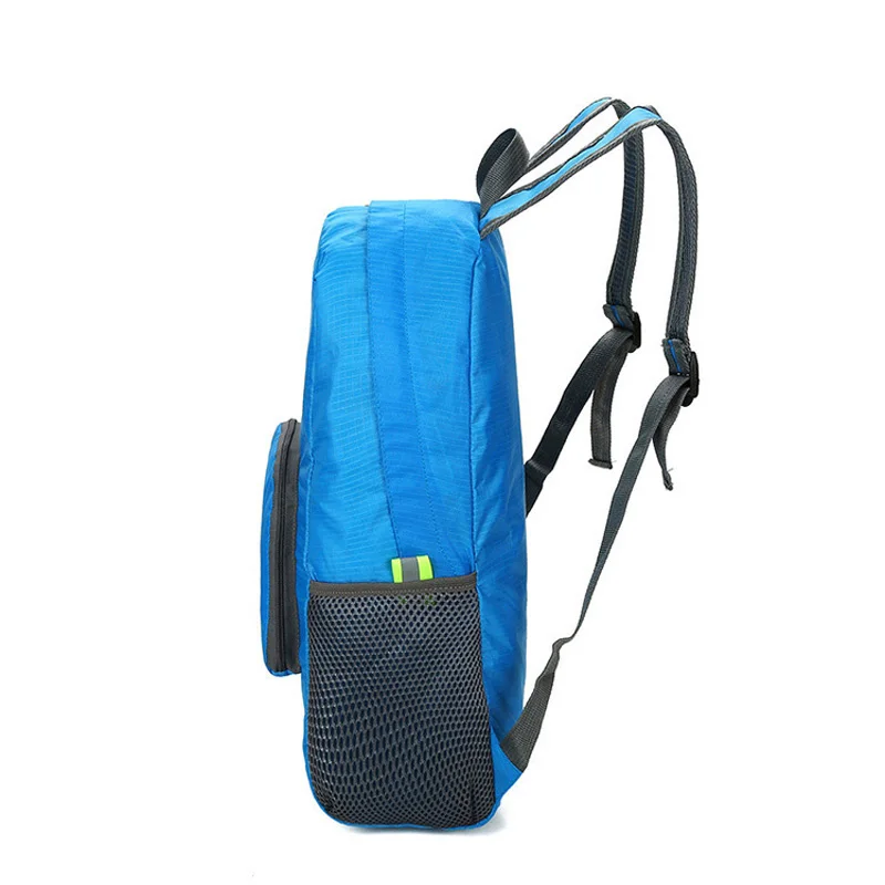 Man Woman Foldable Super Light Backpack Sports Travelling Hiking Fitness Waterproof Bag Pouch