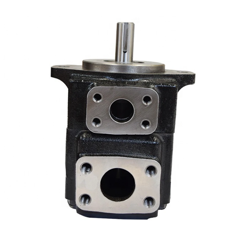 T6 Denison Type Industrial Hydraulic Pump T6C Vane Pumps Keyed Shaft Outlet and Inlet Position Is 00