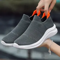 Vulcanized Shoes Women Men Sneakers Slip on Casual Shoes Men Loafers 2024 New Walking Zapatillas Hombre Plus Couple Footwear