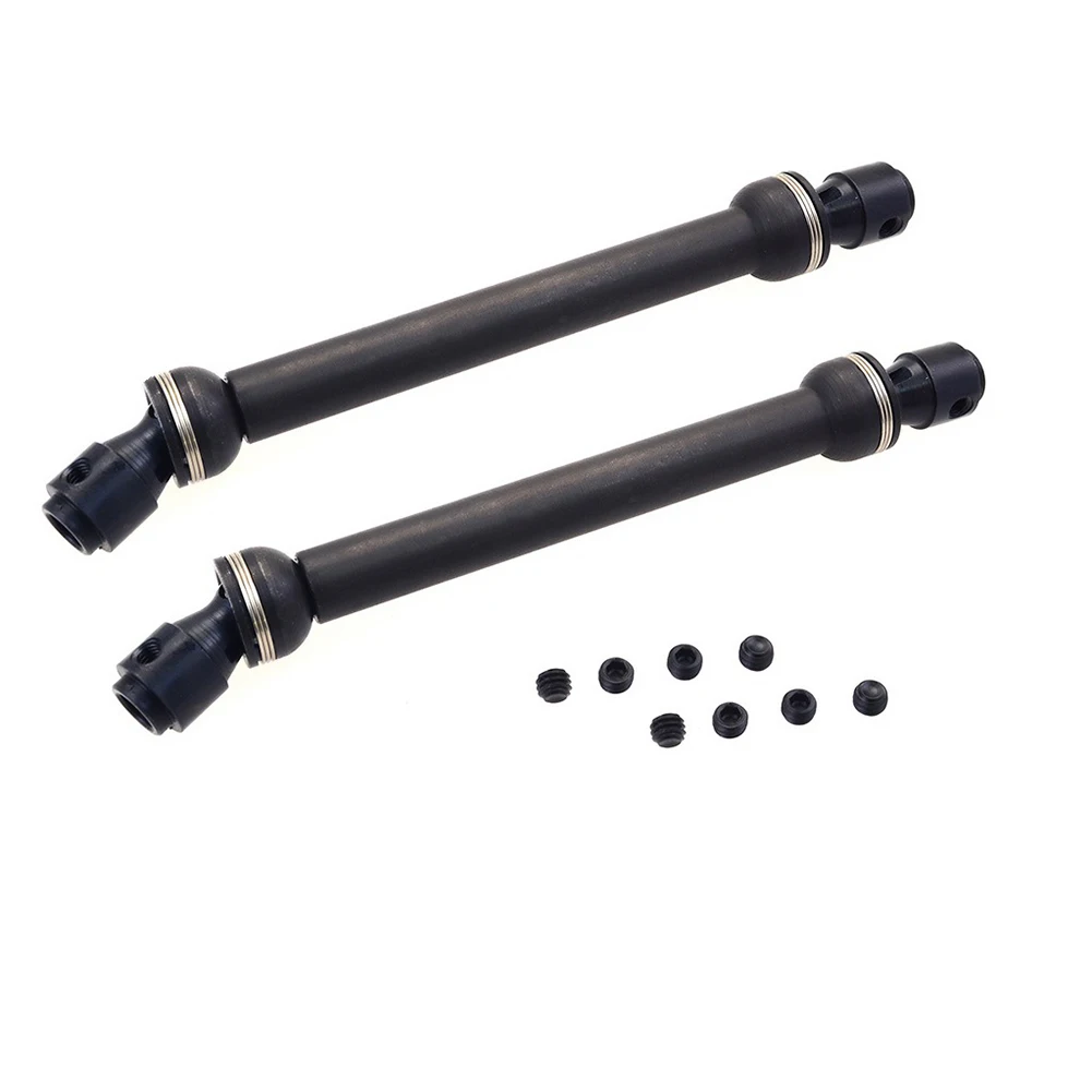 

2Pcs 1/10 Drive Drive Shaft Metal Drive Shaft Cardan Drive Shaft 112-152 Mm Suitable For Axial TRX4 D90 SCX10 Parts