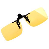 For Men Women Clip On Sunglasses Driving Night Vision Lens Driver Goggles Polarized Sun Glasses Anti-UVA UVB