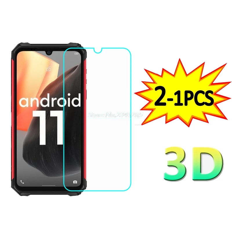 2-1PC Glass For Ulefone Armor 8 Pro Screen Protector Tempered Glass on Ulefone Armor 11 10 5G 9 9E 7 X3 X5 X6 X8 X7Pro Vidrio