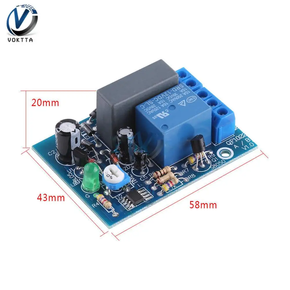 AC 220 0-10S 0-10M 0-100M 0-10H Timer relè interruttore di ritardo ingresso/uscita ritardo interruttore modulo temporizzazione regolabile scheda di spegnimento