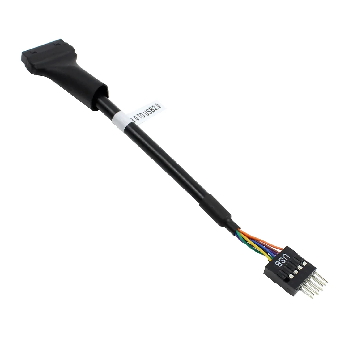20 Pin USB 3.0 Header Female to 9 Pin USB 2.0 Male Adapter Converter Wire Data Cable For Desktop Computer PC Mainboard