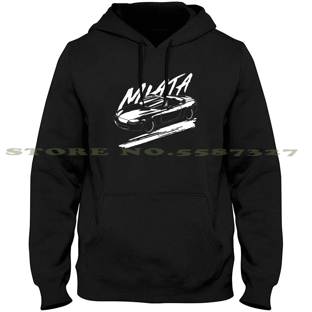 Nb Miata Streetwear Sport Hoodie Sweatshirt Nb Miata Roadster Convertible Mx5 Mx 5 Eunos Japanese Jdm Autocross Racing Race