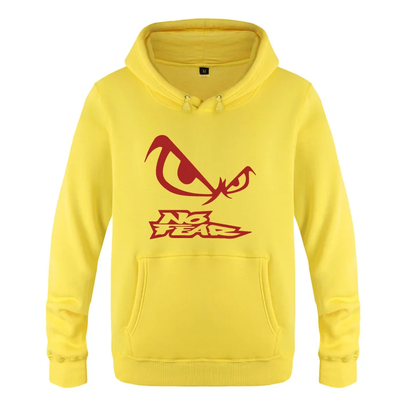 Mens Hoodies Novelty NO FEAR Printed Hoodie Men Funny Fleece Long Sleeve Man\'s Sweatshirt Pullover Tracksuit Oversized Coat New